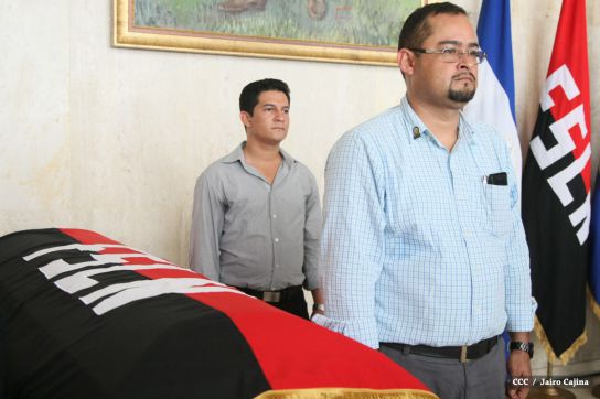 Nicaragua le rinde homenaje a la compañera María Elena Guerra