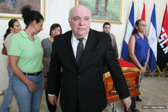 Nicaragua le rinde homenaje a la compañera María Elena Guerra