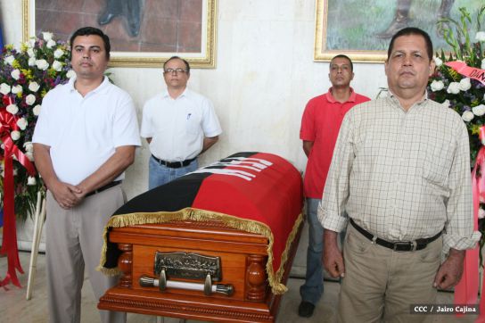 Nicaragua le rinde homenaje a la compañera María Elena Guerra