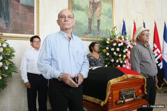 Nicaragua le rinde homenaje a la compañera María Elena Guerra