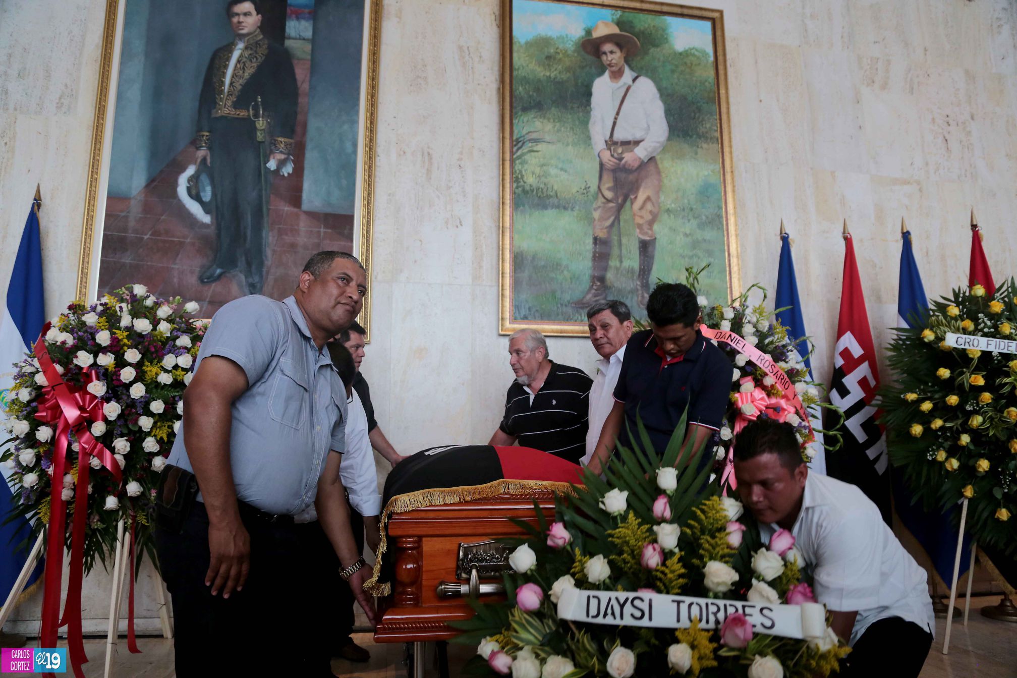 Nicaragua le rinde homenaje a la compañera María Elena Guerra