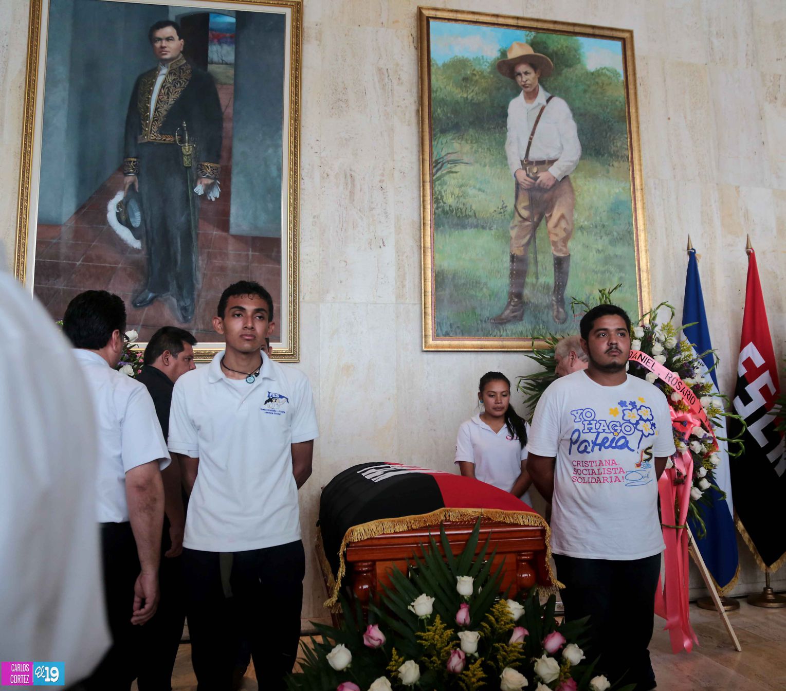 Nicaragua le rinde homenaje a la compañera María Elena Guerra