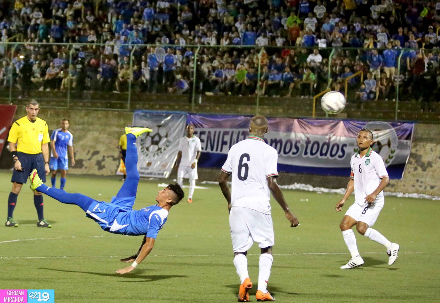 Nicaragua gana 1-0 a Surinam