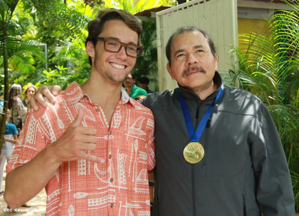 Daniel sostiene encuentro con presidente ISA, Fernando Aguerre