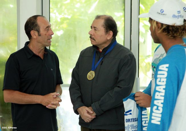 Daniel sostiene encuentro con presidente ISA, Fernando Aguerre