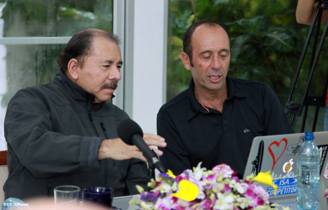 Daniel sostiene encuentro con presidente ISA, Fernando Aguerre