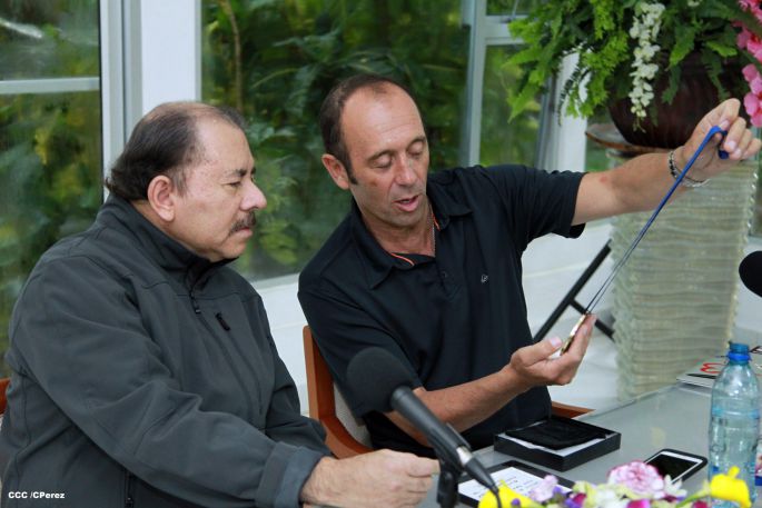 Daniel sostiene encuentro con presidente ISA, Fernando Aguerre
