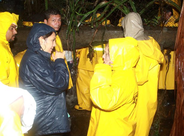 Intensas lluvias afectan Managua