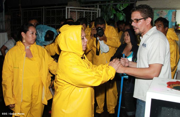 Intensas lluvias afectan Managua