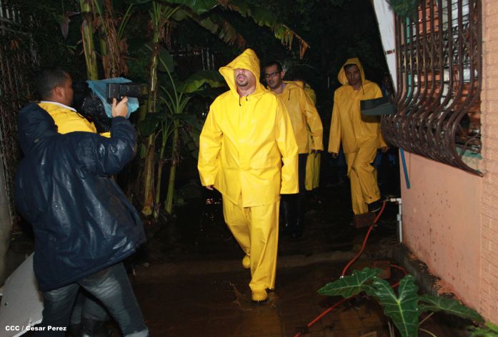 Intensas lluvias afectan Managua