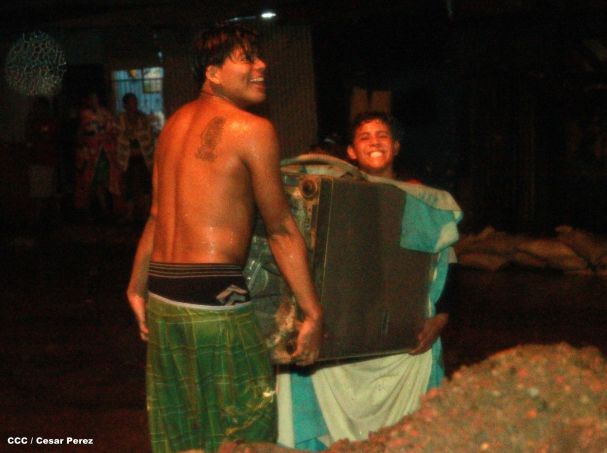 Intensas lluvias afectan Managua