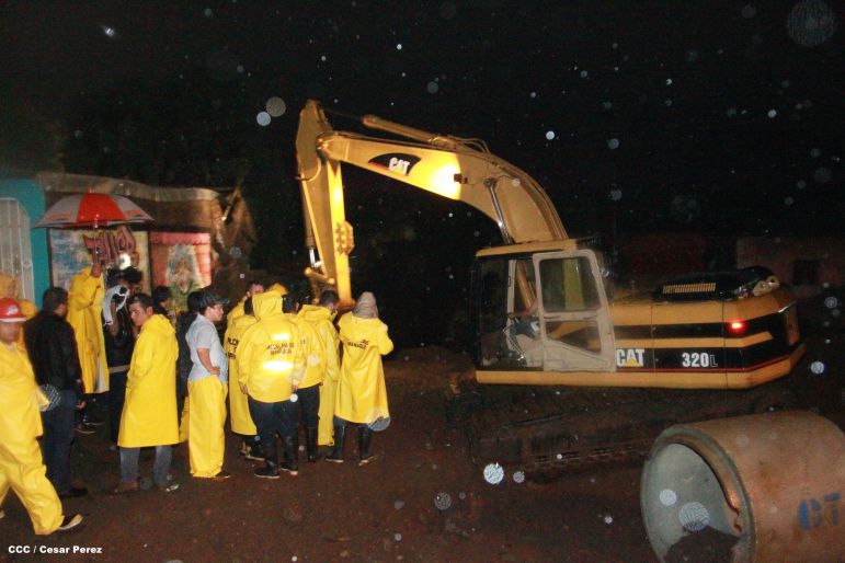 Intensas lluvias afectan Managua