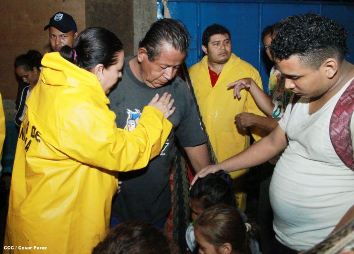 Intensas lluvias afectan Managua