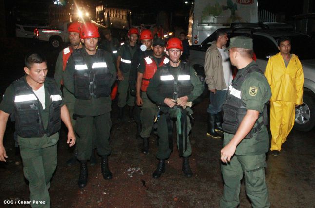Intensas lluvias afectan Managua