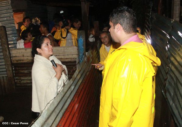 Intensas lluvias afectan Managua