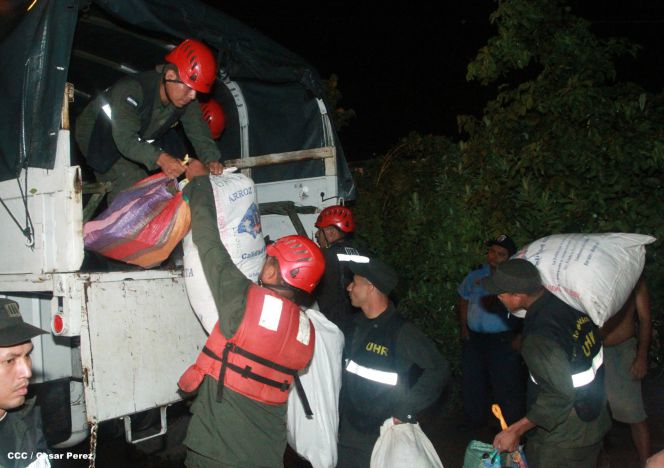 Intensas lluvias afectan Managua
