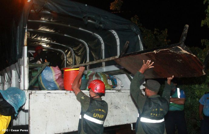 Intensas lluvias afectan Managua