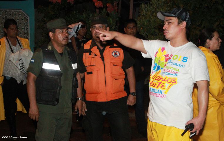 Intensas lluvias afectan Managua