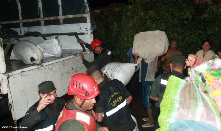 Intensas lluvias afectan Managua