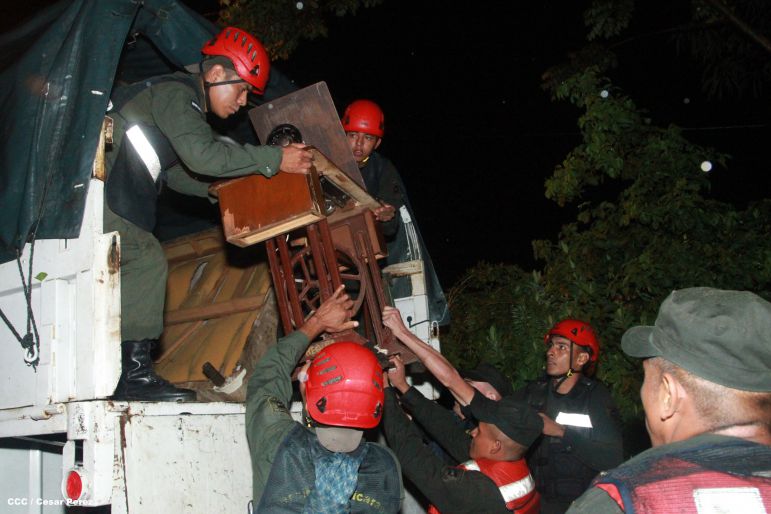 Intensas lluvias afectan Managua