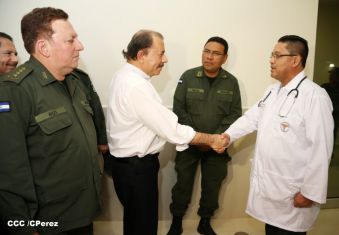 Presidente Daniel inaugura nuevo Hospital Militar “Dr. Alejandro Dávila Bolaños”