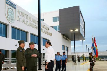 Presidente Daniel inaugura nuevo Hospital Militar “Dr. Alejandro Dávila Bolaños”