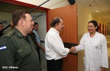 Presidente Daniel inaugura nuevo Hospital Militar “Dr. Alejandro Dávila Bolaños”