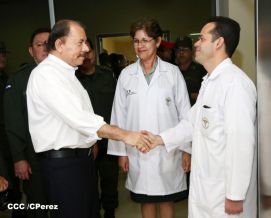 Presidente Daniel inaugura nuevo Hospital Militar “Dr. Alejandro Dávila Bolaños”
