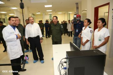 Presidente Daniel inaugura nuevo Hospital Militar “Dr. Alejandro Dávila Bolaños”