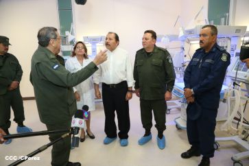 Presidente Daniel inaugura nuevo Hospital Militar “Dr. Alejandro Dávila Bolaños”