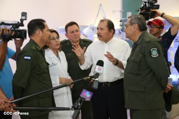 Presidente Daniel inaugura nuevo Hospital Militar “Dr. Alejandro Dávila Bolaños”