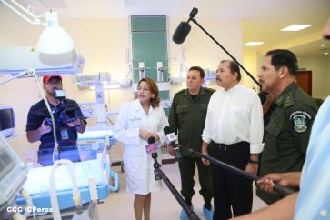 Presidente Daniel inaugura nuevo Hospital Militar “Dr. Alejandro Dávila Bolaños”