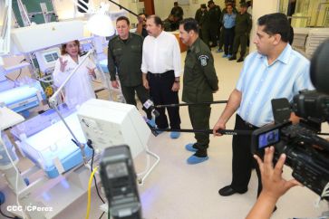 Presidente Daniel inaugura nuevo Hospital Militar “Dr. Alejandro Dávila Bolaños”