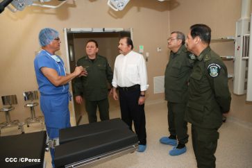 Presidente Daniel inaugura nuevo Hospital Militar “Dr. Alejandro Dávila Bolaños”