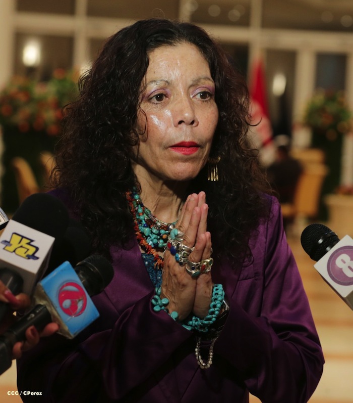 Presidente Daniel recibe cartas credenciales