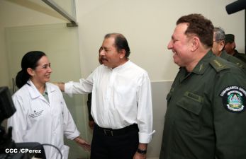 Presidente Daniel inaugura nuevo Hospital Militar “Dr. Alejandro Dávila Bolaños”