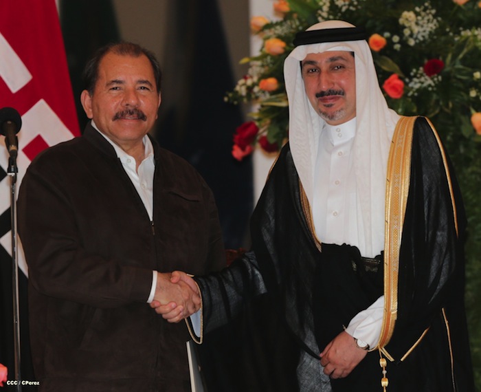 Presidente Daniel recibe cartas credenciales