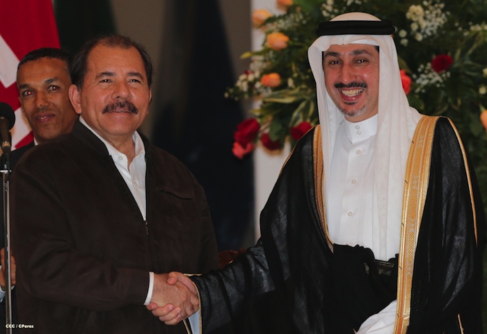 Presidente Daniel recibe cartas credenciales