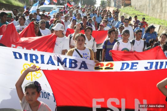 Diriamba celebra 36 años de su liberación