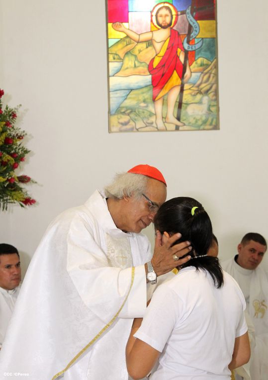Cardenal Brenes celebra a San Juan Bautista