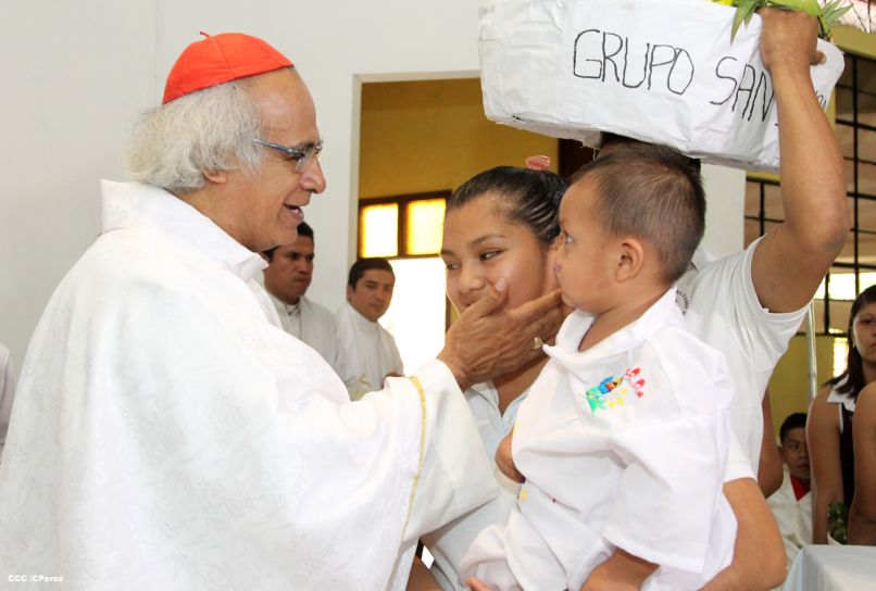 Cardenal Brenes celebra a San Juan Bautista