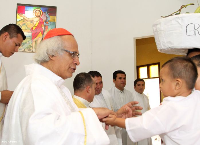 Cardenal Brenes celebra a San Juan Bautista