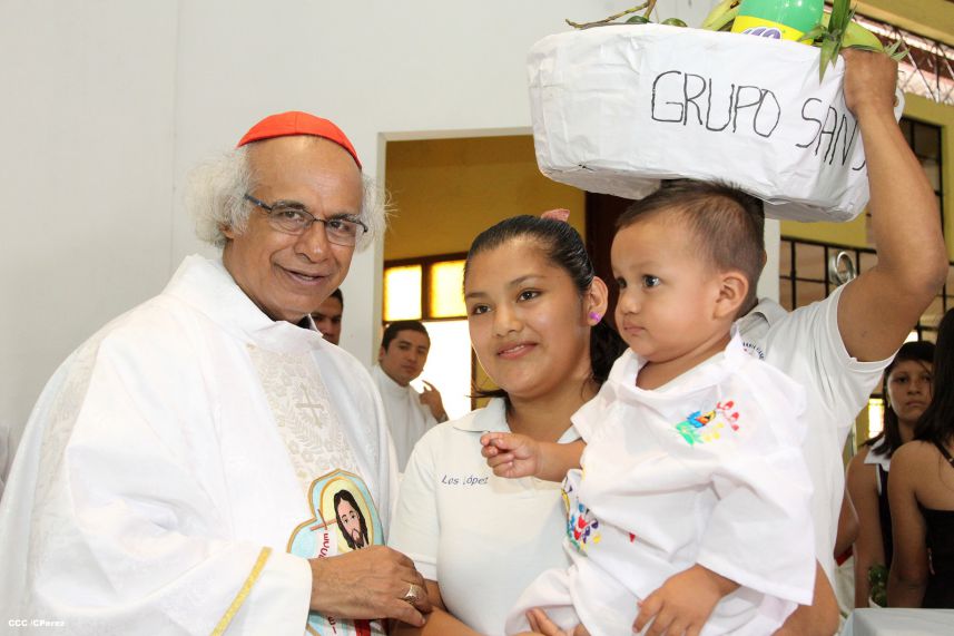 Cardenal Brenes celebra a San Juan Bautista