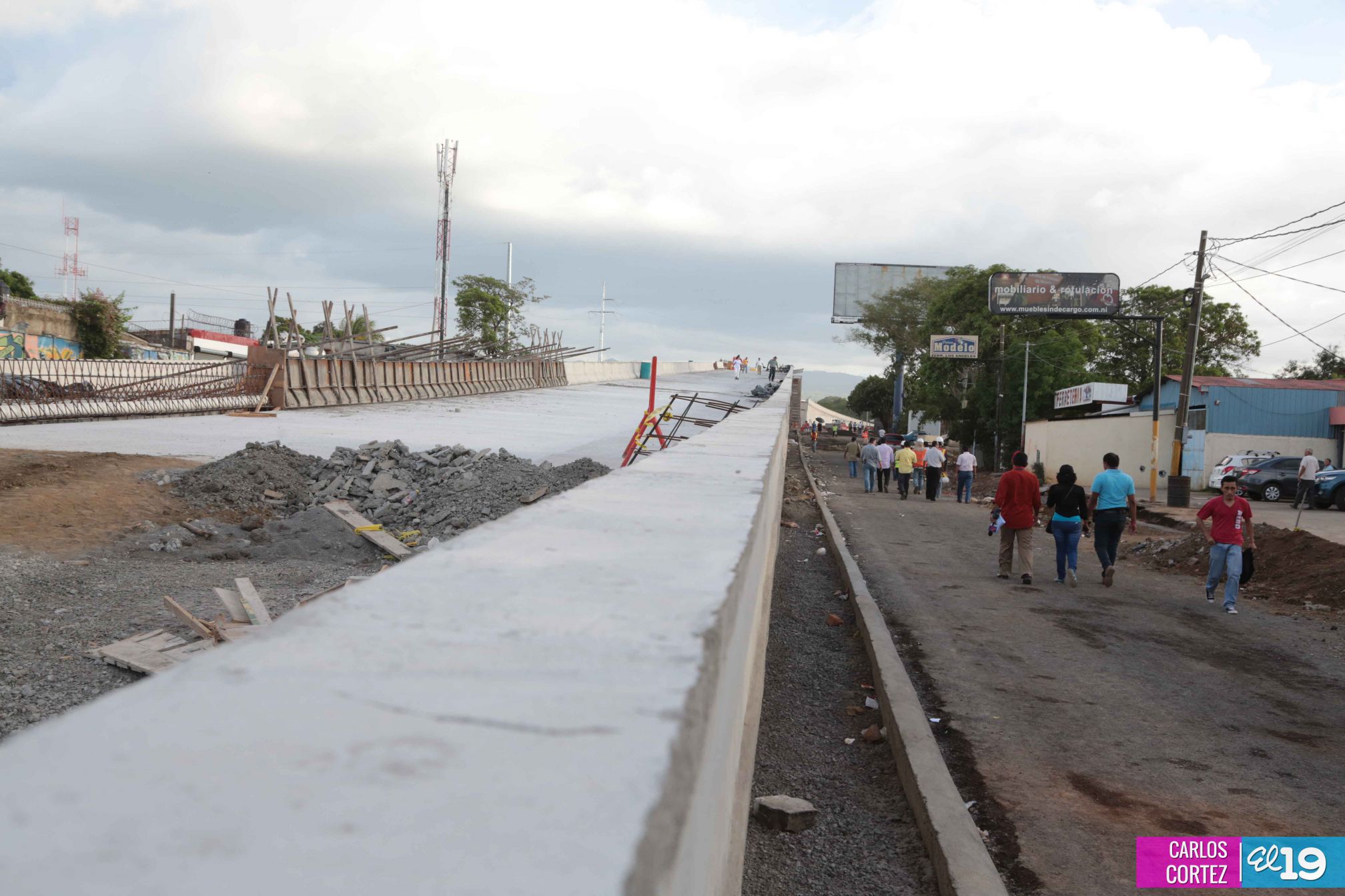 Construcción de Paso a Desnivel de Rubenia entra en su etapa final