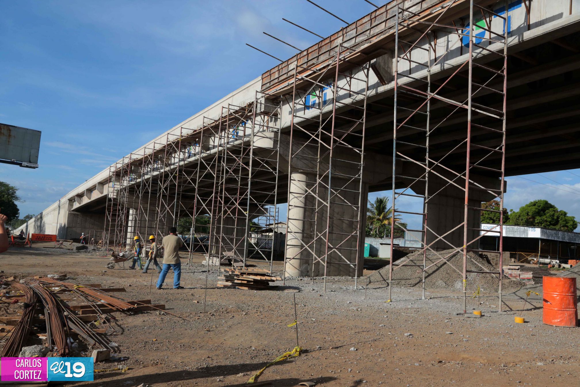 Construcción de Paso a Desnivel de Rubenia entra en su etapa final
