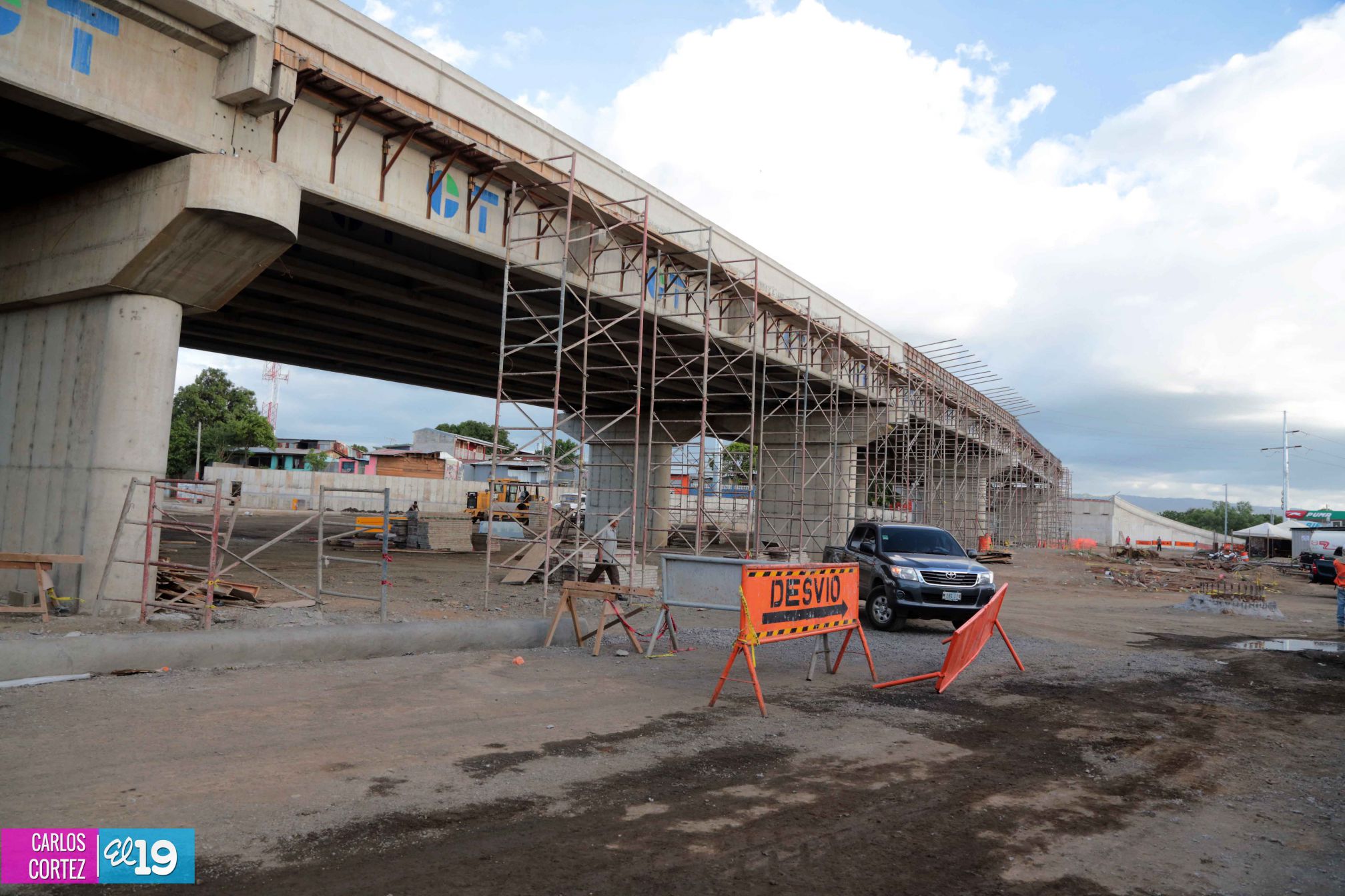 Construcción de Paso a Desnivel de Rubenia entra en su etapa final