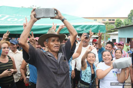 San José de Bocay celebra obras históricas de progreso impulsadas por el Gobierno Sandinista