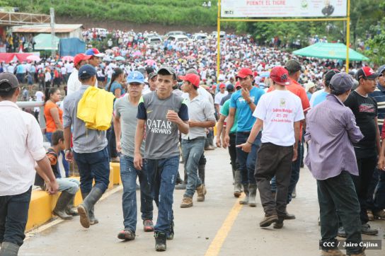 San José de Bocay celebra obras históricas de progreso impulsadas por el Gobierno Sandinista