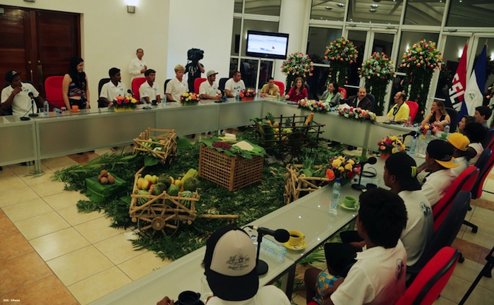 Comandante Daniel se reúne con Presidente del ISA, Fernando Aguerre