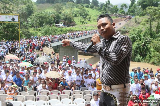 San José de Bocay celebra obras históricas de progreso impulsadas por el Gobierno Sandinista